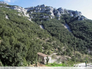 Vue du site combe chaude