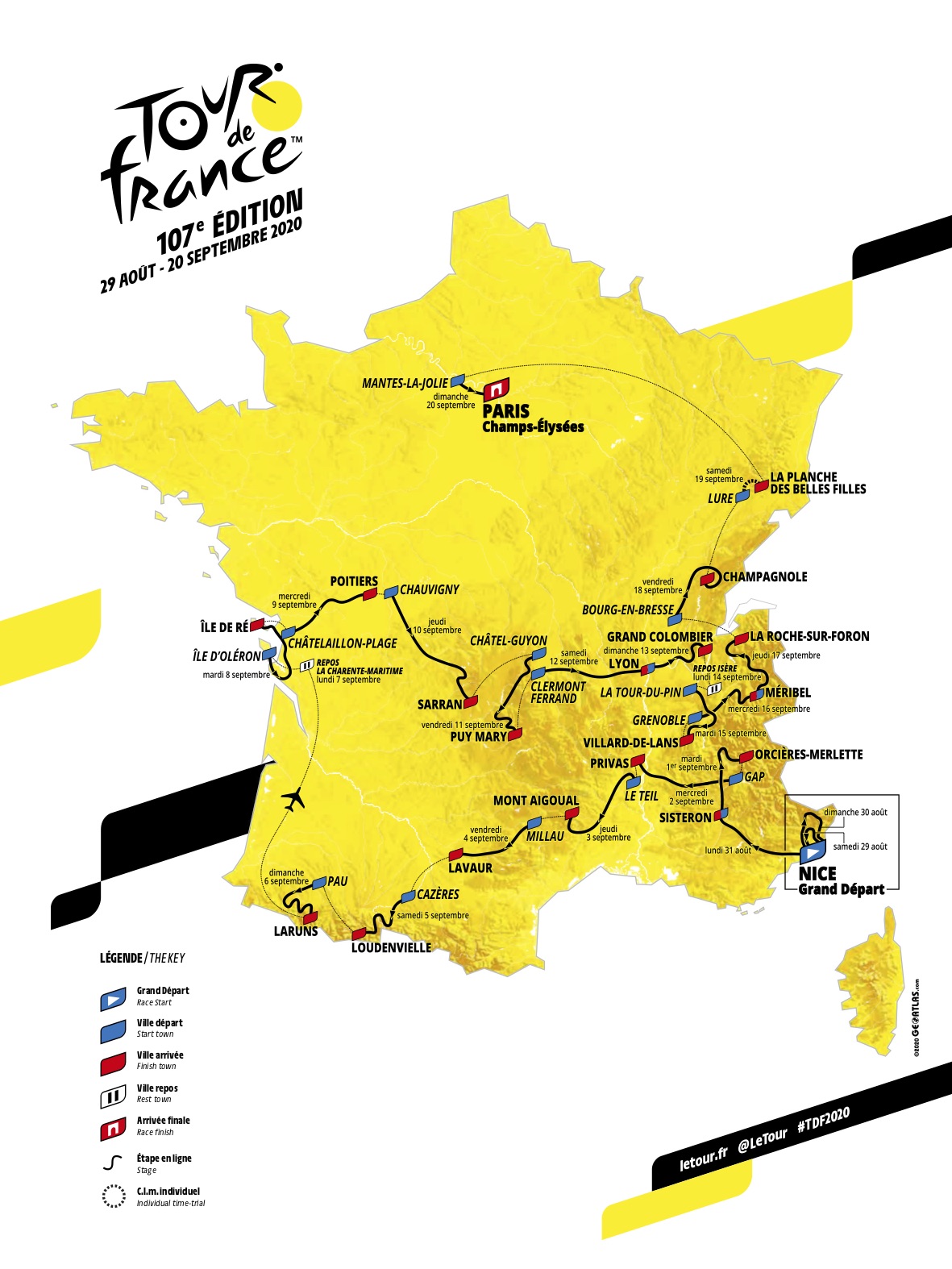 Parcours Tour De France 2022 Etape 6